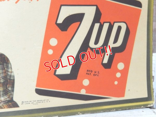 画像4: dp-150602-18 7up / 1948 Cardboard