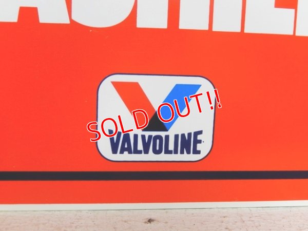 画像2: dp-150602-02 Valvoline / 1984 Plastic Sign "CASHIER"