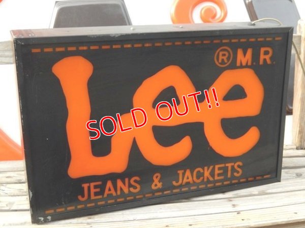 画像1: dp-121218-02 Lee / Vintage Lighted Sign