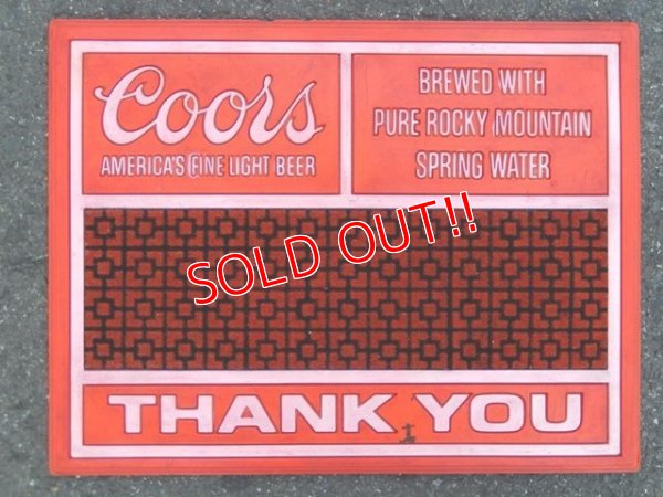 画像1: dp-150602-19 Coors / 80's Door mat