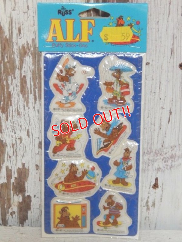 画像1: ct-150602-88 ALF / RUSS 80's Puffy Sticker