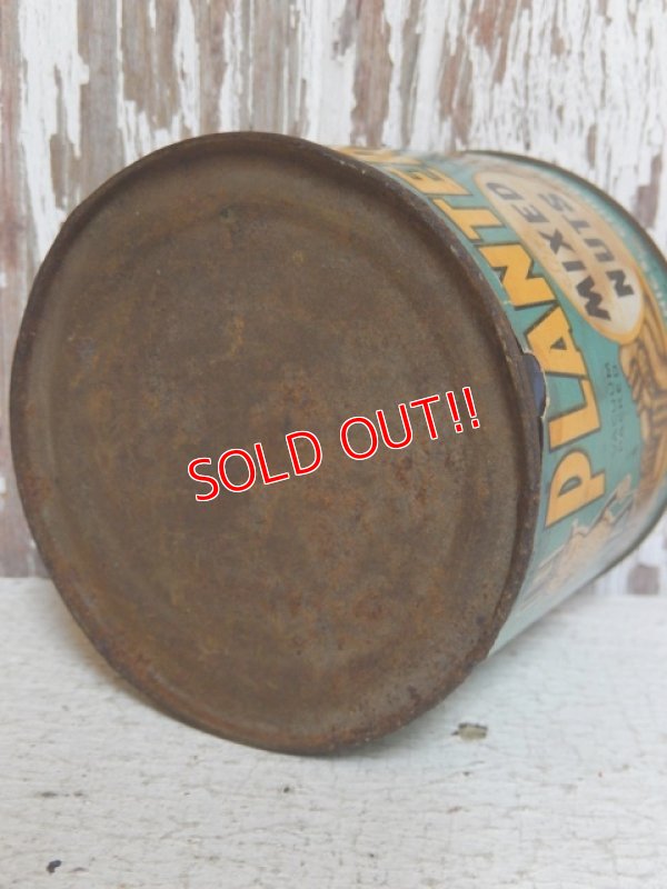 画像6: dp-150609-08 Planters / Mr.Peanuts 40's Salted Mixie Nuts Tin Can