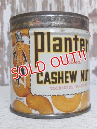 dp-150609-06 Planters / Mr.Peanuts 20's-40's Cashew Nuts Tin Can