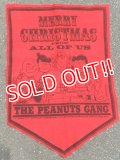 ct-150609-02 PEANUTS / 60's Banner "Merry Christmas""