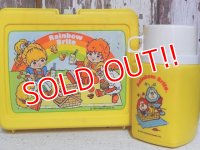 ct-150602-54 Rainbow Brite / Thermos 80's Plastic Lunchbox