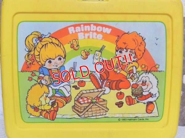 画像2: ct-150602-54 Rainbow Brite / Thermos 80's Plastic Lunchbox