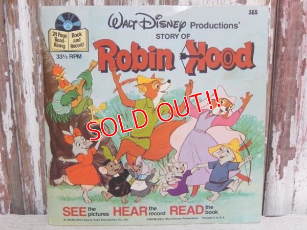 画像1: ct-150519-40 Robin Hood / 70's Record and Book