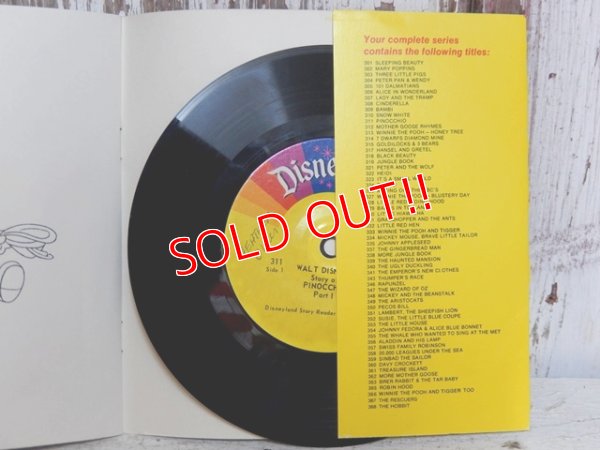 画像7: ct-150519-28 Pinocchio / 70's Record and Book