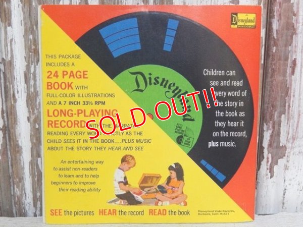 画像8: ct-150519-34 Walt Disney Mother Goose Rhymes / 70's Record and Book