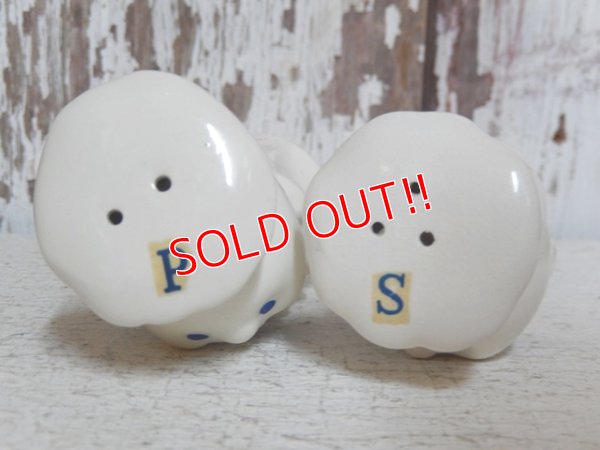 画像6: ct-150616-20 Pillsbury / Poppin Fresh 90's Ceramic S&P (Japan)