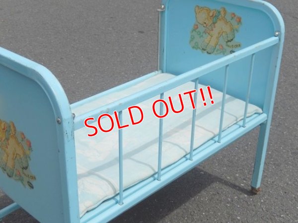 画像3: dp-150616-03 Vintage Baby Doll Bed