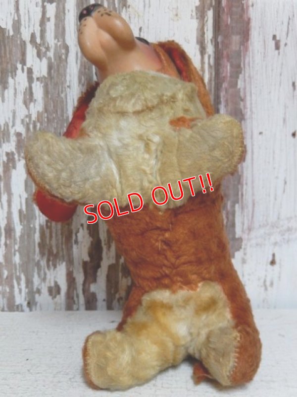 画像5: dp-150602-50 Vintage Rubber Face Dog Plush Doll