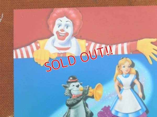 画像2: ad-150616-01 McDonlad's / 90's Disney Home Video Happy Meal Translite