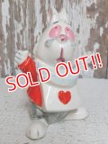 ct-150623-12 White Rabbit / 70's Ceramic Figure