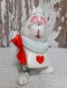 画像1: ct-150623-12 White Rabbit / 70's Ceramic Figure (1)