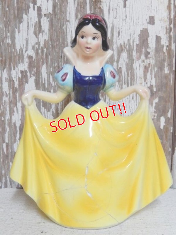 画像1: ct-150623-06 Snow White / 70's Ceramic Figure