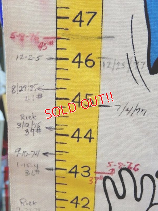 画像7: ct-150617-11 Walt Disney's / 60's How Tall Are You?