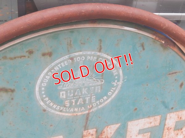 画像3: dp-150701-01 Quaker State / 40's Metal Sign