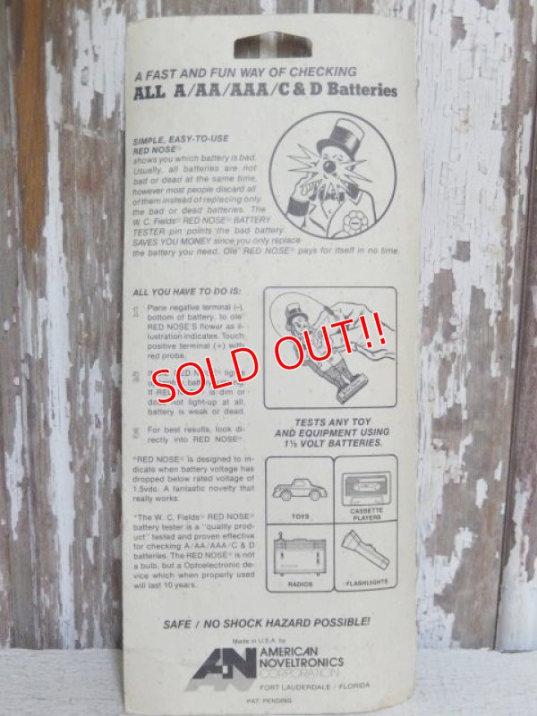 画像5: ct-150701-34 W.C. Fields / 1974 Battery Tester