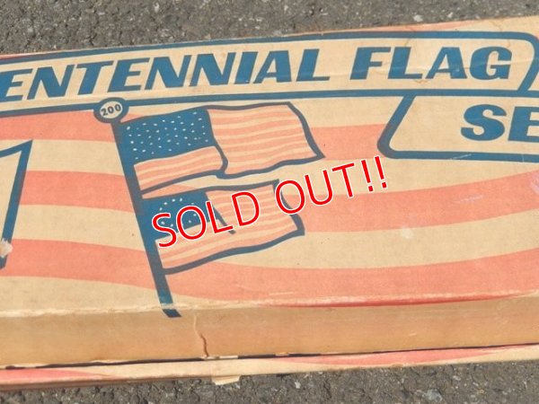 画像12: dp-150511-02 Flag of the United States 70's Two in One Bicentennial Flag Set