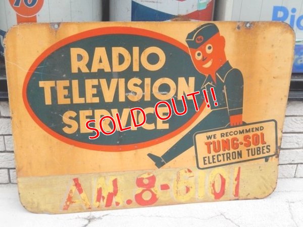 画像4: dp-150701-02 TUNG-SOL / 50's Metal Sign