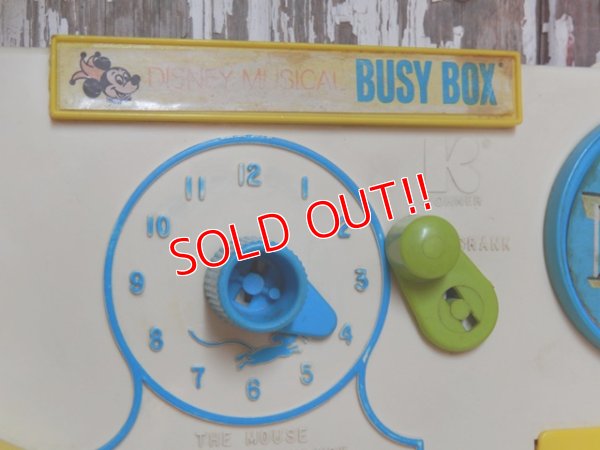 画像3: ct-150602-71 Walt Disney's / Kohner Bros.70's Musical Busy Box