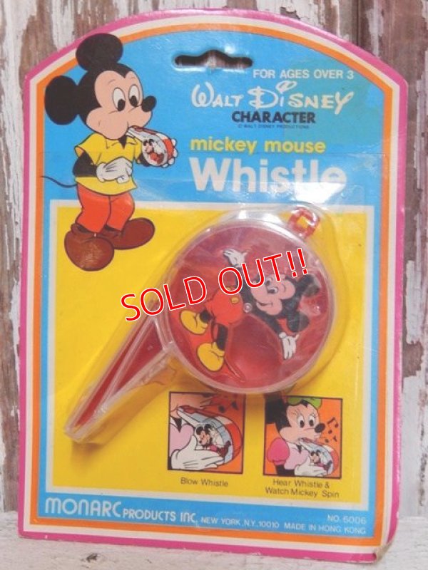 画像1: ct-150720-16 Mickey Mouse / 70's Whistle