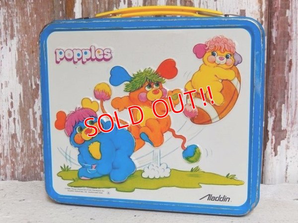 画像1: ct-150720-13 Popples / Araddin 80's Metal Lunchbox