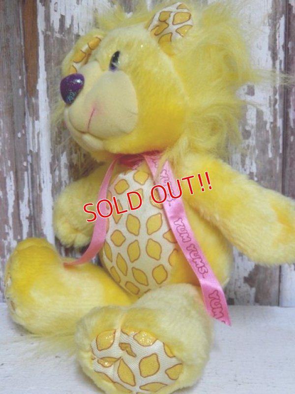 画像3: ct-150720-06 YUM YUMS / Lucky Lemon Lion 80's Plush Doll