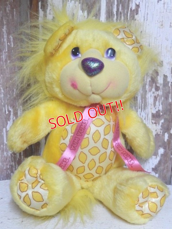 画像1: ct-150720-06 YUM YUMS / Lucky Lemon Lion 80's Plush Doll