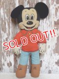 ct-150720-14 Mickey Mouse / Knickerbocker 60's mini Cloth Doll