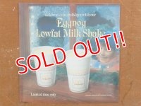 ad-150616-01 McDonlad's / 90's Eggnog Lowfat Milk Shake Translite