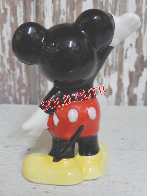 画像4: ct-150720-29 Mickey Mouse / 80's Ceramic Figure