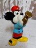 画像1: ct-150720-31 Mickey Mouse / 80's Ceramic Figure (Korea) (1)