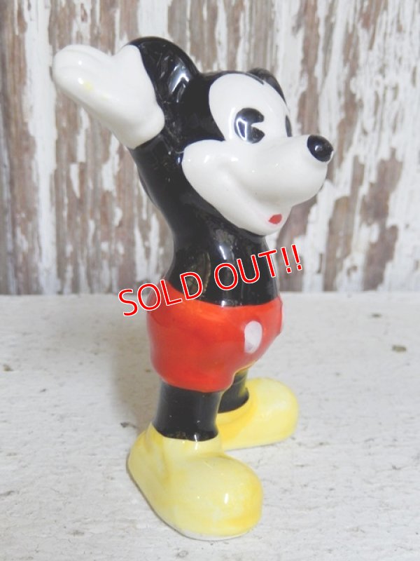 画像2: ct-150720-29 Mickey Mouse / 80's Ceramic Figure