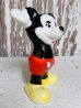 画像2: ct-150720-29 Mickey Mouse / 80's Ceramic Figure (2)