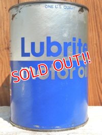 dp-150701-01 Mobil / Lubrite Motor Oil Can