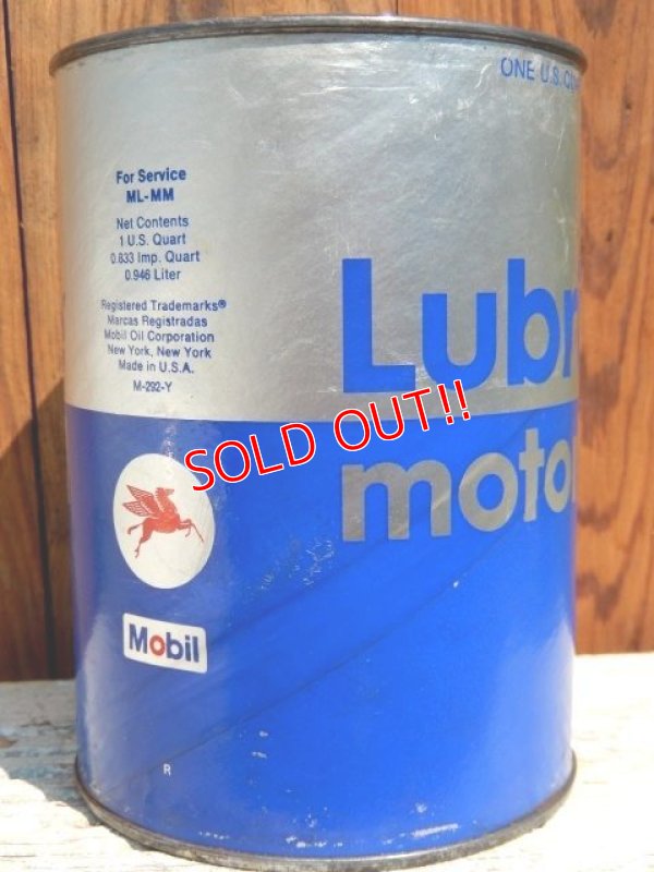 画像3: dp-150701-01 Mobil / Lubrite Motor Oil Can