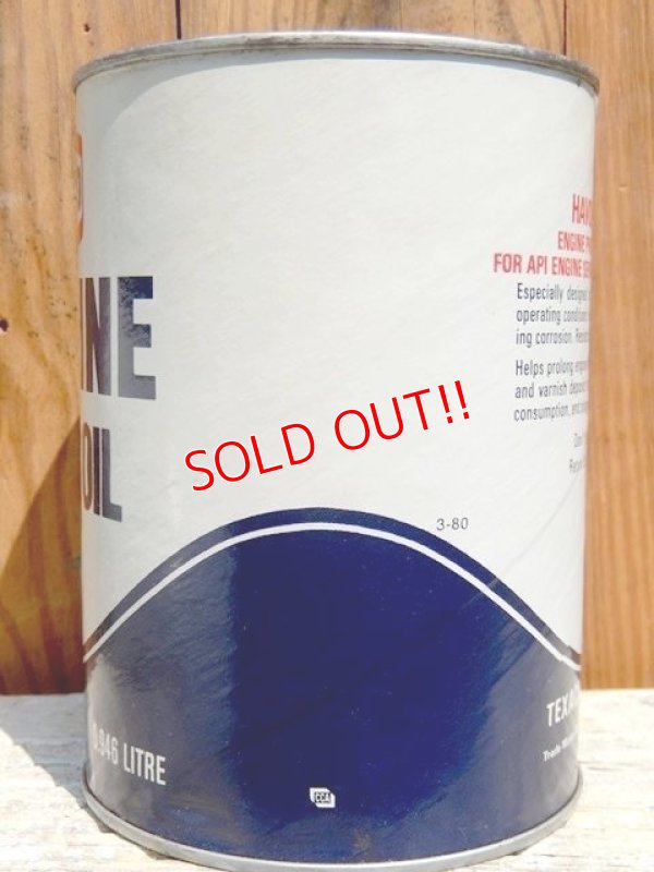 画像3: dp-150701-01 TEXACO / HAVOLINE Motor Oil Can