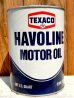 画像1: dp-150701-01 TEXACO / HAVOLINE Motor Oil Can (1)