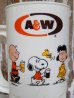 画像2: ct-150805-01 PEANUTS / 90's A&W Plastic Mug (2)