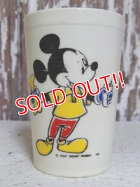 ct-150804-31 Mickey Mouse,Donald Duck and Pluto / Eagle 60's-70's Juice Tumbler