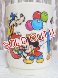 ct-150804-32 Disney's / Eagle 70's-80's ABC 123 Plastic Juice Tumbler