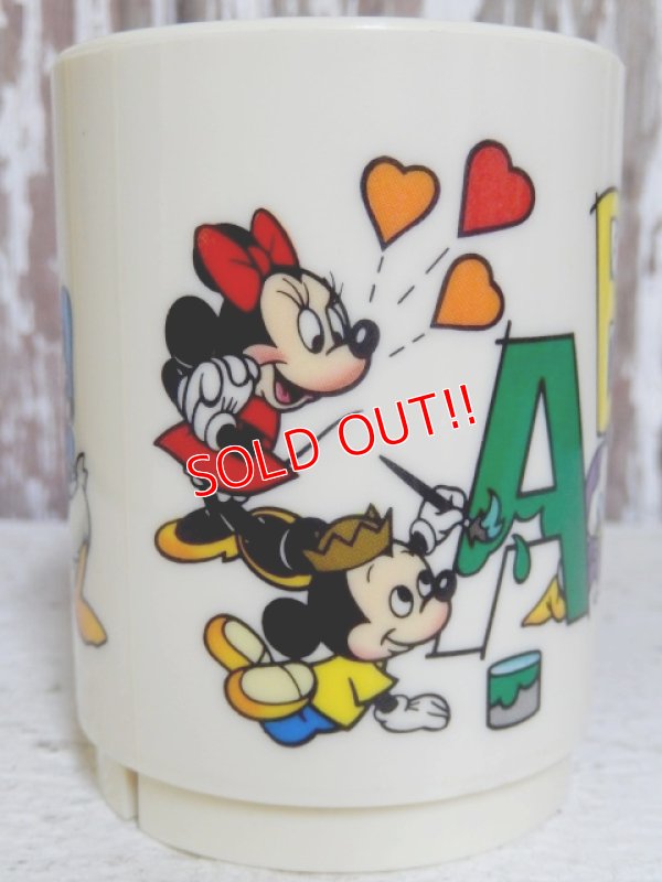 画像3: ct-150804-32 Disney's / Eagle 70's-80's ABC 123 Plastic Juice Tumbler
