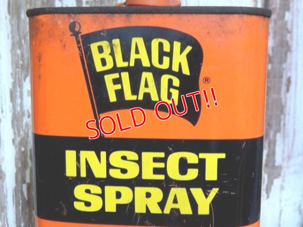 画像2: dp-150805-03 BLACK FLAG / Vintage Insect Spray Can