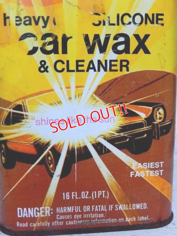 画像2: dp-150805-04 Prestone / Vintage Car Wax Cleaner Can