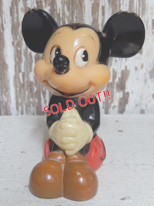 画像1: ct-150811-18 Mickey Mouse / 70's-80's Soft vinyl figure