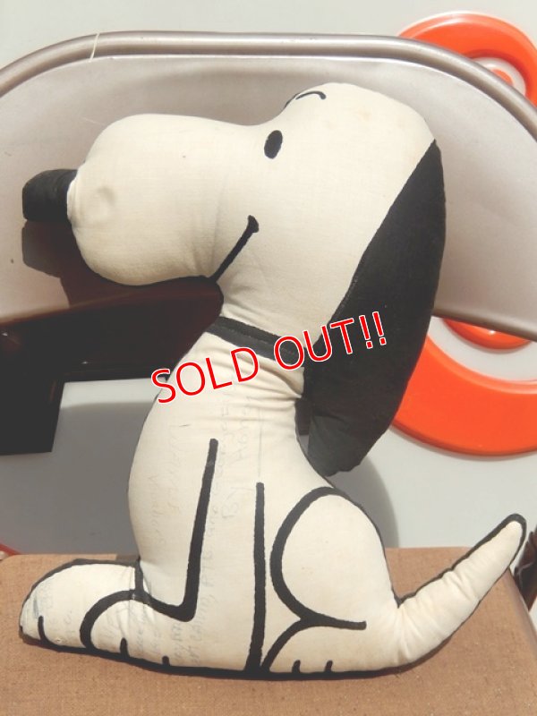 画像1: ct-150811-32 Snoopy / 70's Cloth Doll