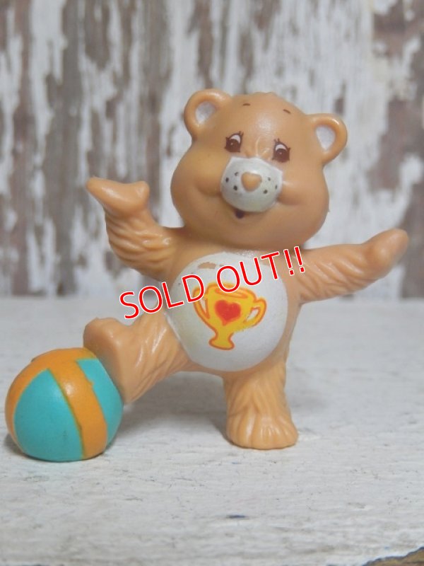 画像1: ct-150811-31 Care Bears / Kenner 80's PVC "Champ Bear"