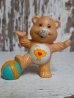 画像1: ct-150811-31 Care Bears / Kenner 80's PVC "Champ Bear" (1)